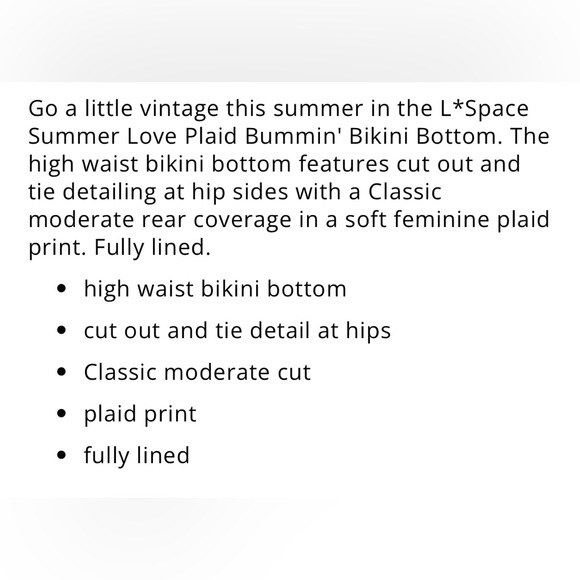 L*SPACE NWT BUMMIN BOTTOM - Picture 6 of 7